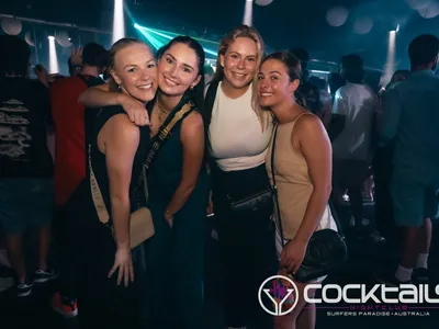 A professional photo of guests enjoying themselves at Cocktails Nightclub from our gallery.