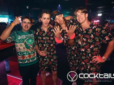 A professional photo of guests enjoying themselves at Cocktails Nightclub from our gallery.