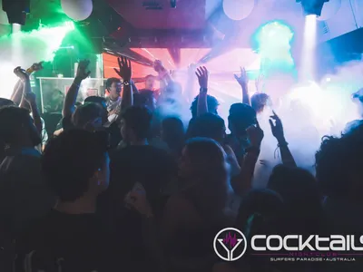 A professional photo of guests enjoying themselves at Cocktails Nightclub from our gallery.