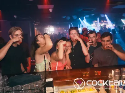 A professional photo of guests enjoying themselves at Cocktails Nightclub from our gallery.