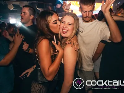 A professional photo of guests enjoying themselves at Cocktails Nightclub from our gallery.