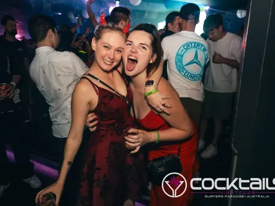 A professional photo of guests enjoying themselves at Cocktails Nightclub from our gallery.