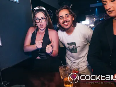 A professional photo of guests enjoying themselves at Cocktails Nightclub from our gallery.