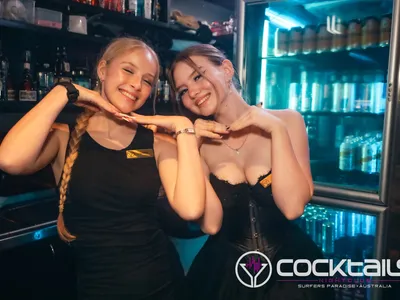 A professional photo of guests enjoying themselves at Cocktails Nightclub from our gallery.