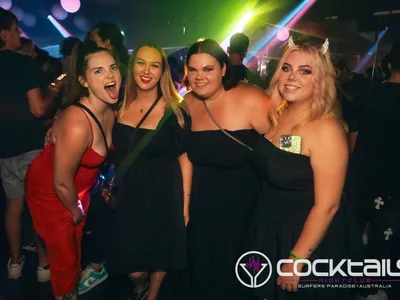 A professional photo of guests enjoying themselves at Cocktails Nightclub from our gallery.