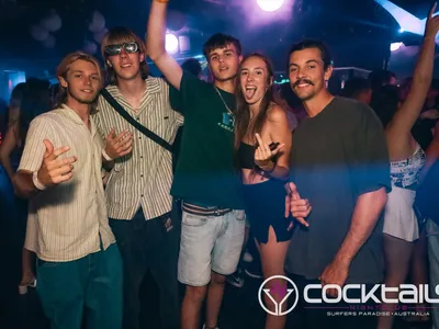 A professional photo of guests enjoying themselves at Cocktails Nightclub from our gallery.