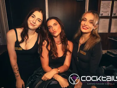 A professional photo of guests enjoying themselves at Cocktails Nightclub from our gallery.