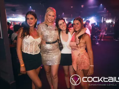 A professional photo of guests enjoying themselves at Cocktails Nightclub from our gallery.