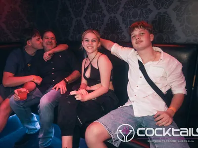 A professional photo of guests enjoying themselves at Cocktails Nightclub from our gallery.