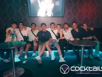 A professional photo of guests enjoying themselves at Cocktails Nightclub from our gallery.