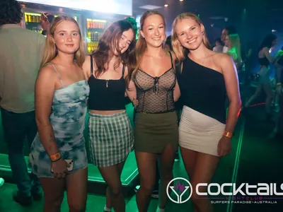 A professional photo of guests enjoying themselves at Cocktails Nightclub from our gallery.