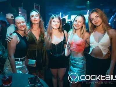 A professional photo of guests enjoying themselves at Cocktails Nightclub from our gallery.