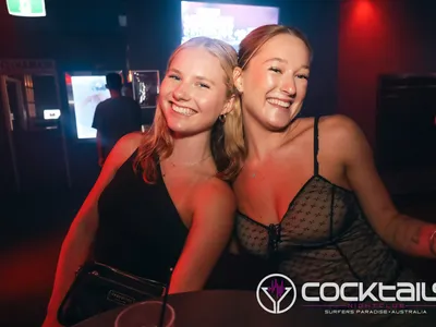 A professional photo of guests enjoying themselves at Cocktails Nightclub from our gallery.