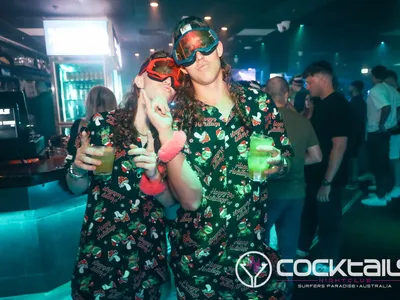 A professional photo of guests enjoying themselves at Cocktails Nightclub from our gallery.