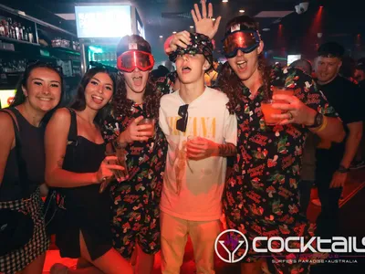 A professional photo of guests enjoying themselves at Cocktails Nightclub from our gallery.