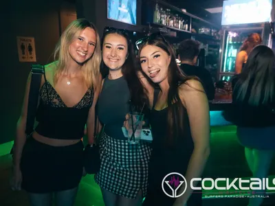 A professional photo of guests enjoying themselves at Cocktails Nightclub from our gallery.