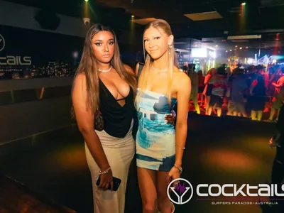 A professional photo of guests enjoying themselves at Cocktails Nightclub from our gallery.