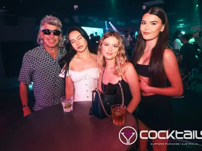 A professional photo of guests enjoying themselves at Cocktails Nightclub from our gallery.