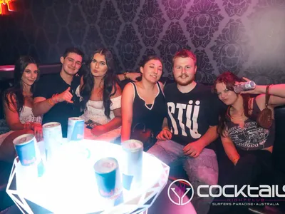 A professional photo of guests enjoying themselves at Cocktails Nightclub from our gallery.