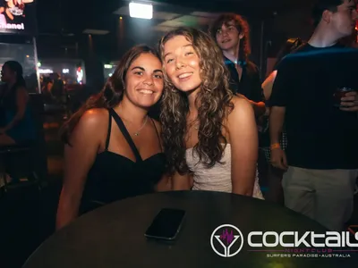 A professional photo of guests enjoying themselves at Cocktails Nightclub from our gallery.