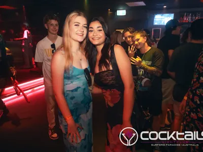 A professional photo of guests enjoying themselves at Cocktails Nightclub from our gallery.