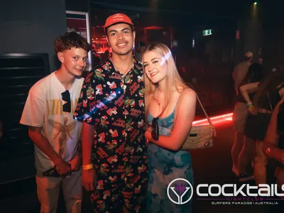 A professional photo of guests enjoying themselves at Cocktails Nightclub from our gallery.