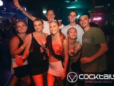 A professional photo of guests enjoying themselves at Cocktails Nightclub from our gallery.