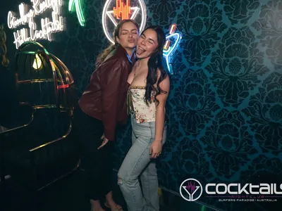 A professional photo of guests enjoying themselves at Cocktails Nightclub from our gallery.