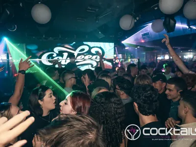 A professional photo of guests enjoying themselves at Cocktails Nightclub from our gallery.