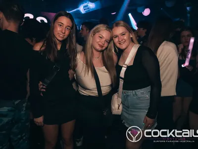 A professional photo of guests enjoying themselves at Cocktails Nightclub from our gallery.