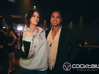 A professional photo of guests enjoying themselves at Cocktails Nightclub from our gallery.