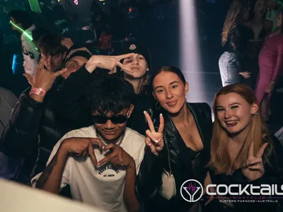 A professional photo of guests enjoying themselves at Cocktails Nightclub from our gallery.