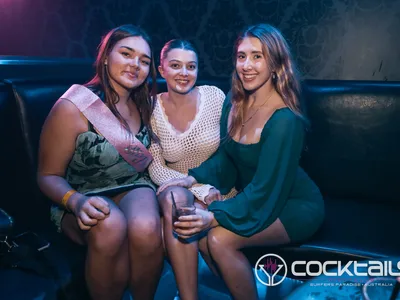 A professional photo of guests enjoying themselves at Cocktails Nightclub from our gallery.