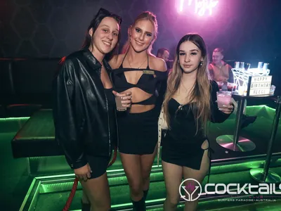 A professional photo of guests enjoying themselves at Cocktails Nightclub from our gallery.