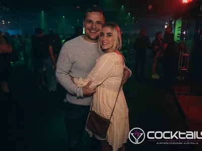 A professional photo of guests enjoying themselves at Cocktails Nightclub from our gallery.