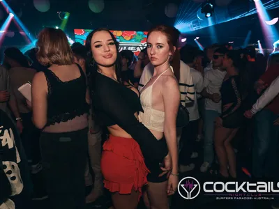 A professional photo of guests enjoying themselves at Cocktails Nightclub from our gallery.