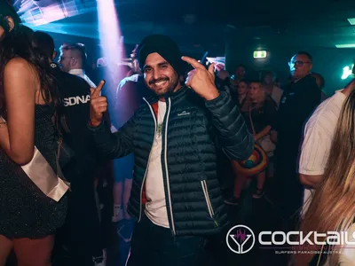 A professional photo of guests enjoying themselves at Cocktails Nightclub from our gallery.