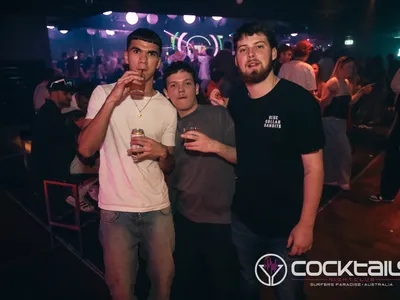 A professional photo of guests enjoying themselves at Cocktails Nightclub from our gallery.