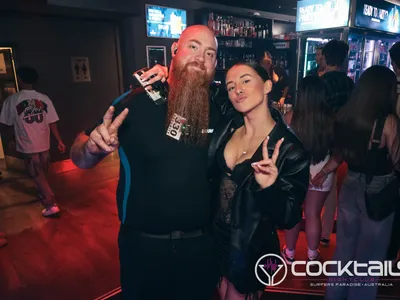 A professional photo of guests enjoying themselves at Cocktails Nightclub from our gallery.