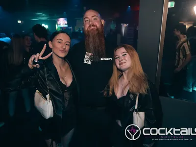 A professional photo of guests enjoying themselves at Cocktails Nightclub from our gallery.