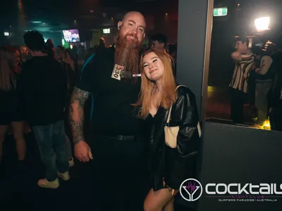 A professional photo of guests enjoying themselves at Cocktails Nightclub from our gallery.