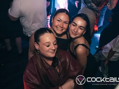 A professional photo of guests enjoying themselves at Cocktails Nightclub from our gallery.