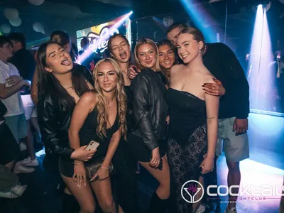 A professional photo of guests enjoying themselves at Cocktails Nightclub from our gallery.