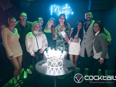 A professional photo of guests enjoying themselves at Cocktails Nightclub from our gallery.