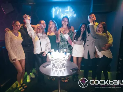 A professional photo of guests enjoying themselves at Cocktails Nightclub from our gallery.