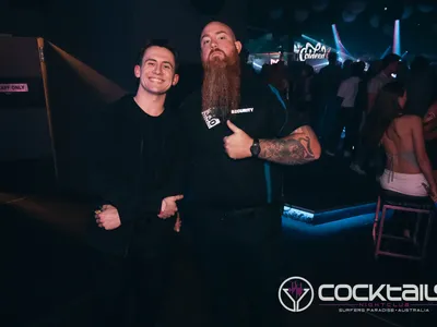 A professional photo of guests enjoying themselves at Cocktails Nightclub from our gallery.