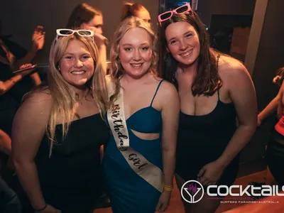 A professional photo of guests enjoying themselves at Cocktails Nightclub from our gallery.