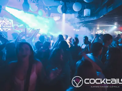 A professional photo of guests enjoying themselves at Cocktails Nightclub from our gallery.