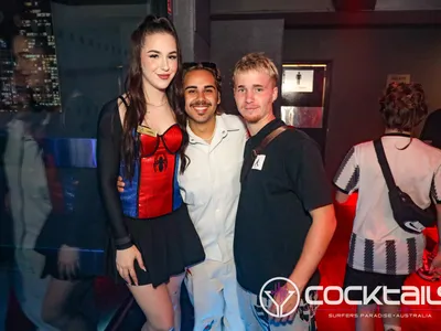 A professional photo of guests enjoying themselves at Cocktails Nightclub from our gallery.