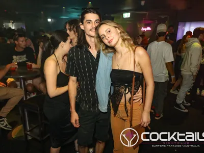 A professional photo of guests enjoying themselves at Cocktails Nightclub from our gallery.